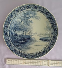 Listing 1 of 3 for " BOCH " Delft blue & white plate ( Belgium )