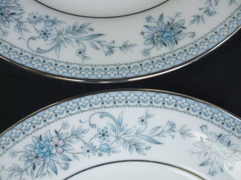 Listing 5 of 12 for NORITAKE ~ BLUE HILL ~ SIDE PLATES X 6 ~