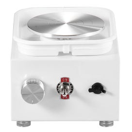 Listing 12 of 15 for Mini Pottery Wheel Electric Ceramic Wheel Machine 0-320RPM Speed White