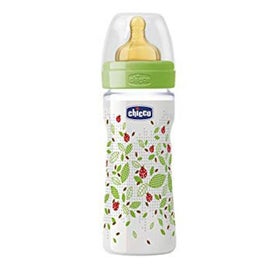 Listing 4 of 4 for Chicco Well-Being Latex Teat Bottle 2 Months+ 250mL