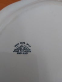 Listing 3 of 3 for J & G Meakin Ltd platter # 3
