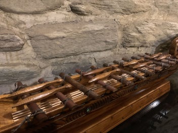 Listing 5 of 8 for WAKA TAUA (MAORI CANOE) just over one metre long!