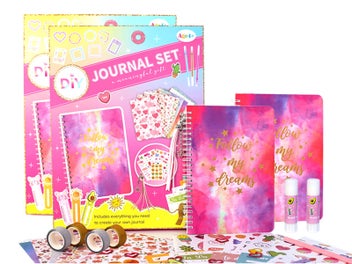 Listing 1 of 3 for 2 X DIY Journal Kit Girls Scrapbook Diary Handbooks Gifts Arts Crafts Supplies