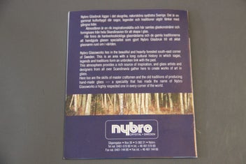 Listing 9 of 11 for Nybro Bohus Sweden Six Crystal Handmade Plates Boxed