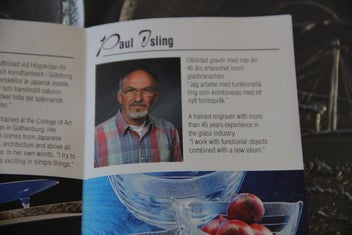 Listing 11 of 11 for Nybro Bohus Sweden Six Crystal Handmade Plates Boxed