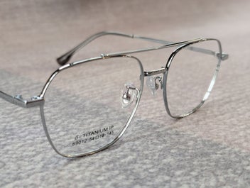 Listing 2 of 9 for Titanium Wide Prescription Eyeglasses Frame 54?18-145