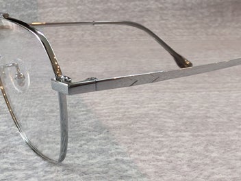 Listing 8 of 9 for Titanium Wide Prescription Eyeglasses Frame 54?18-145