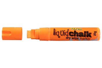 Listing 1 of 5 for Texta Liquid Chalk Marker Dry Wipe Orange