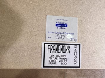 Listing 5 of 5 for Vintage Welsh Watercolour Marine Scene – Professionally Framed