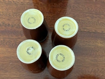 Listing 5 of 9 for Vintage Beswick England Monk Decanter And Glasses