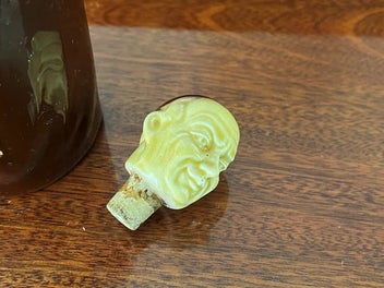 Listing 6 of 9 for Vintage Beswick England Monk Decanter And Glasses