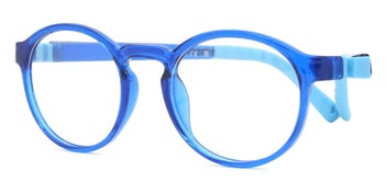 Listing 2 of 4 for Full Rim Oval Transparent Blue SmartBuy Kids Bubbles RB8007 C6 45 Fashion Kids
