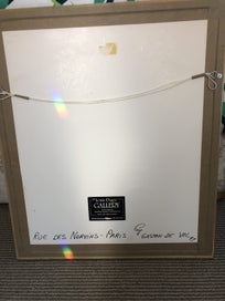 Listing 4 of 5 for Gaston De Vel - Rue Des Norvins Paris Watercolour