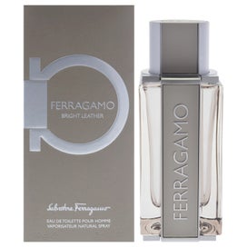 Listing 1 of 4 for Salvatore Ferragamo Bright Leather for Men 3.4 oz EDT Spray