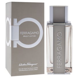 Listing 3 of 4 for Salvatore Ferragamo Bright Leather for Men 3.4 oz EDT Spray