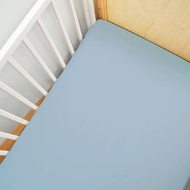 Listing 4 of 15 for Bamboo Cotton Cot Fitted Sheet - Alessia