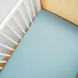Listing 6 of 15 for Bamboo Cotton Cot Fitted Sheet - Alessia