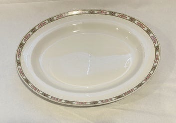Listing 2 of 5 for Alfred Meakin Large Platter with Roses Around Rim