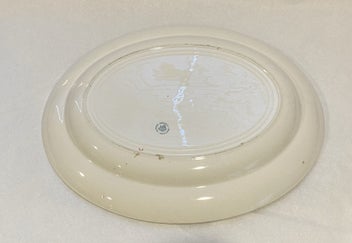 Listing 4 of 5 for Alfred Meakin Large Platter with Roses Around Rim