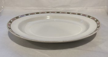 Listing 3 of 5 for Alfred Meakin Large Platter with Roses Around Rim