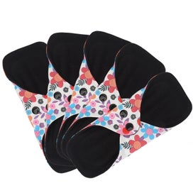Listing 4 of 4 for reusable sanitary pad washable sanitary napkins postpartum menstrual pad women