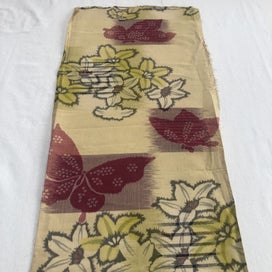 Listing 3 of 18 for Vintage Woven Silk Japanese Kimono Panel Fabric Piece