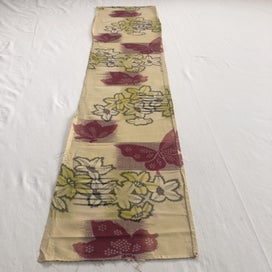 Listing 10 of 18 for Vintage Woven Silk Japanese Kimono Panel Fabric Piece