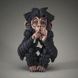 Listing 2 of 2 for Edge Sculpture - Baby Chimp Speak No Evil Figure