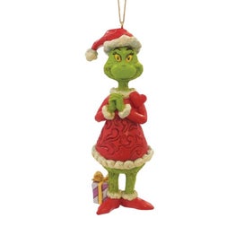 Listing 1 of 2 for Dr Seuss The Grinch by Jim Shore - Grinch Heart Hanging Ornament