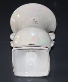 Listing 7 of 7 for Titian Urn Vase Iridescent Glaze
