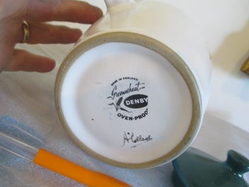 Listing 4 of 5 for DENBY WHEATSHEAF LARGE COFFE POT