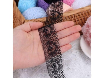 Listing 6 of 9 for 10yards Lace Ribbon Bilateral Handicrafts Embroidered Lace Fabric Trim Lace