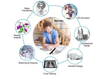 Listing 8 of 12 for Diamond Painting A4 LED Light Pad Kit NZ Clearance