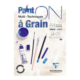 Listing 1 of 1 for PaintON Pad Grain White A4 20sh