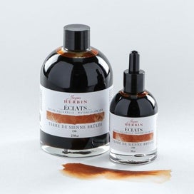 Listing 3 of 3 for Jacques Herbin Eclats Watercolour Ink 150 Burnt Siena 50ml