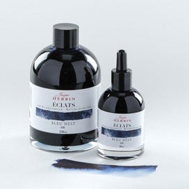 Listing 3 of 3 for Jacques Herbin Eclats Watercolour Ink 420 Midnight Blue 50ml