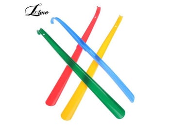 Listing 3 of 10 for 16-59CM Plastic Extra Long Shoehorn Lazy Shoe Helper Long Handle Shoes Lifter