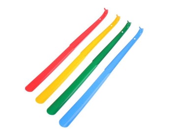 Listing 7 of 10 for 16-59CM Plastic Extra Long Shoehorn Lazy Shoe Helper Long Handle Shoes Lifter