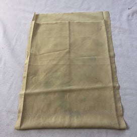 Listing 15 of 18 for Vintage Japanese Embroidered Silk Panel Fabric Piece Hand Dyed Shibori