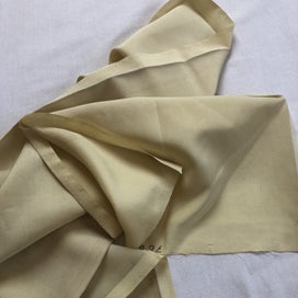 Listing 9 of 9 for Japanese Vintage Silk Panel Embroidered Flowers Fabric Piece Sewing Crafts