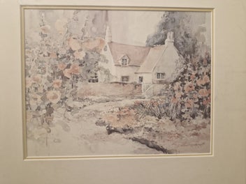 Listing 2 of 3 for Dawna Barton 1986 Watercolor print