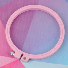 Listing 5 of 9 for 1PC Embroidery Hoops 7-25cm Round Cross Stitch Rack Plastic Embroidery Hoop