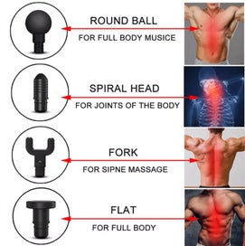 Listing 4 of 7 for Electric Massage Gun High-Power Massager Gun Snap Deal