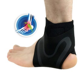 Listing 7 of 14 for NEW Ankle Support Sports Protection Compression Sleeve Sport Foot Wrap