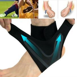 Listing 8 of 14 for NEW Ankle Support Sports Protection Compression Sleeve Sport Foot Wrap