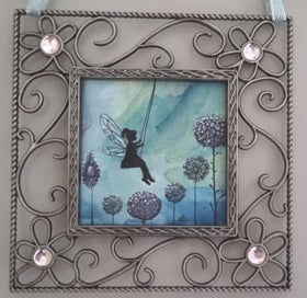 Listing 5 of 5 for Original artwork - NEW - Fairy - acrylic and Ink - whimsical and magical