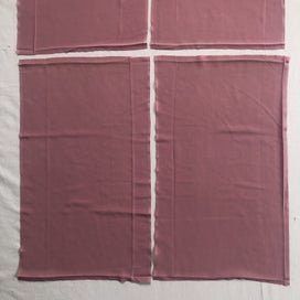 Listing 2 of 10 for Vintage Japanese Silk Fabric Pieces X4