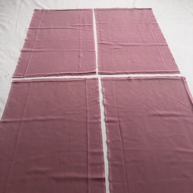 Listing 7 of 10 for Vintage Japanese Silk Fabric Pieces X4