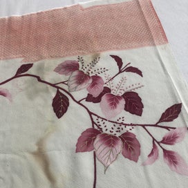 Listing 4 of 19 for Vintage Japanese Silk Fabric Pieces X2 Kimono Panels