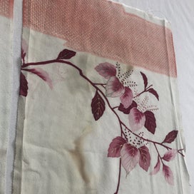 Listing 6 of 19 for Vintage Japanese Silk Fabric Pieces X2 Kimono Panels